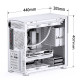 Jonsbo D41 Screen ATX Case, Tempered Glass - white