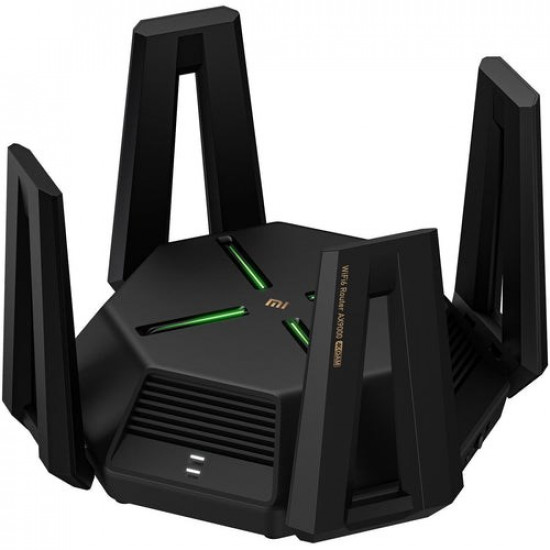 Xiaomi Mi Router AX9000 wireless router Gigabit Ethernet Tri-band (2.4 GHz / 5 GHz / 5 GHz) Black