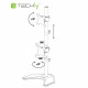 Techly ICA-LCD 2520V monitor mount / stand 68.6 cm (27) Desk Black