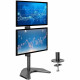 Techly ICA-LCD 2520V monitor mount / stand 68.6 cm (27) Desk Black