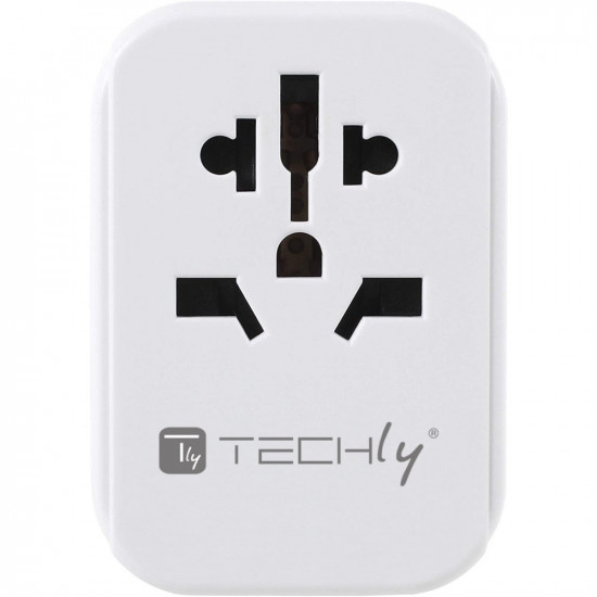 Techly I-TRAVEL-09TYWH mobile device charger White