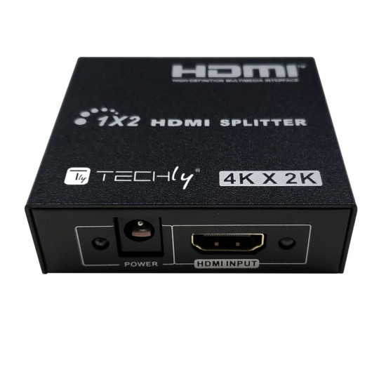 HDMI Splitter 1x2 4K*30Hz Active HDMI Splitter Techly