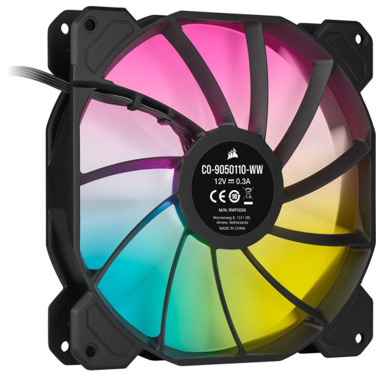 Corsair SP140 RGB ELITE Computer case Fan 14 cm Black 1 pc(s)