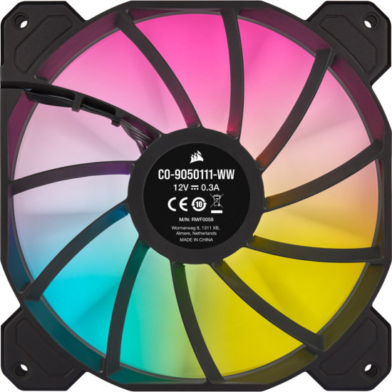 Corsair SP140 RGB ELITE Computer case Fan 14 cm Black 1 pc(s)