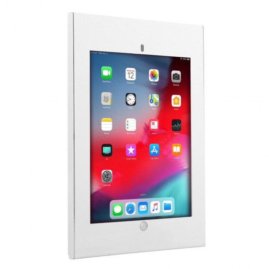 Maclean Tablet Holder, Wall Mount with Lock, 12.9, iPad Pro (Gen1/2), MC-907W