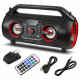 Bazooka Audiocore Portable Speaker, bluetooth 5.0, FM Radio, Micro Card, SDIPX4, 2000mAh, AC875