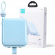 POWERBANK Joyroom Cutie Series JR-L008 10000mAh 22.5W PD QC with 1x USB-A Cables 1x USB-C BLUE