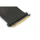 PHANTEKS PCIe x16 Riser Ribbon Cable, 90 degrees, 22cm - black