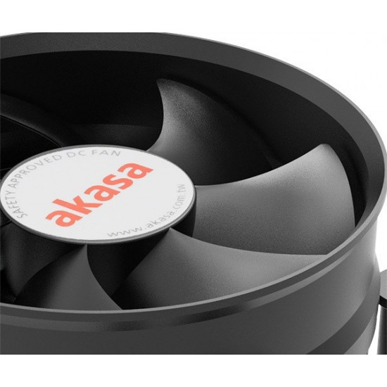 Akasa AK-CC6603EP01 Low Profile CPU Cooler - Socket LGA 1700, 59.2mm high