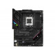 Asus | ROG STRIX B650E-F GAMING WIFI | Processor family AMD | Processor socket AM5 | DDR5 DIMM | Memory slots 4 | Supported hard disk drive interfaces SATA, M.2 | Number of SATA connectors 4 | Chipset AMD B650 | ATX