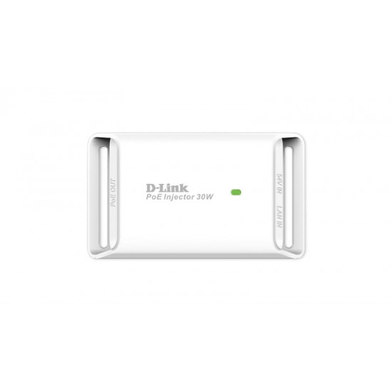 D-Link | DPE-301GI Gigabit PoE Injector Compliant with 802.3af/802.3at | 10,100,1000 Mbit/s | Ethernet LAN (RJ-45) ports 2