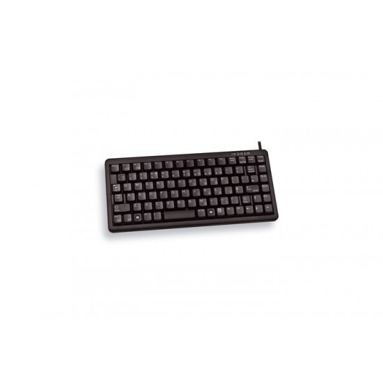 CHERRY G84-4100 COMPACT KEYBOARD Corded, USB/PS2 Black, (QWERTY - UK)