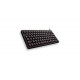 CHERRY G84-4100 COMPACT KEYBOARD Corded, USB/PS2 Black, (QWERTY - UK)