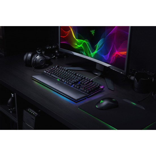 Razer Keyboard Huntsman Elite Gaming (UK) Black Clicky Optical Switch