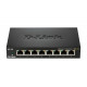 D-Link DGS 108GL - switch - 8 porte -