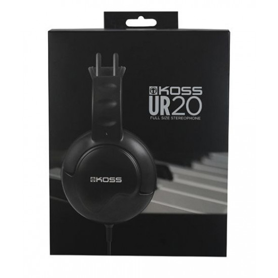 Koss | UR20 | Headphones DJ Style | Wired | On-Ear | Noise canceling | Black