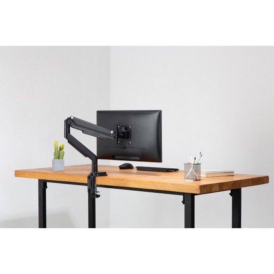 Digitus Universal Single Monitor Mount with Gas Spring and Clamp Mount