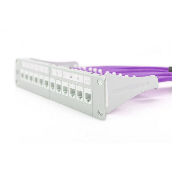 Installation cable DIGITUS cat.6, U/UTP, Dca, AWG23/1, LSOH, 305m, purple, cardboard