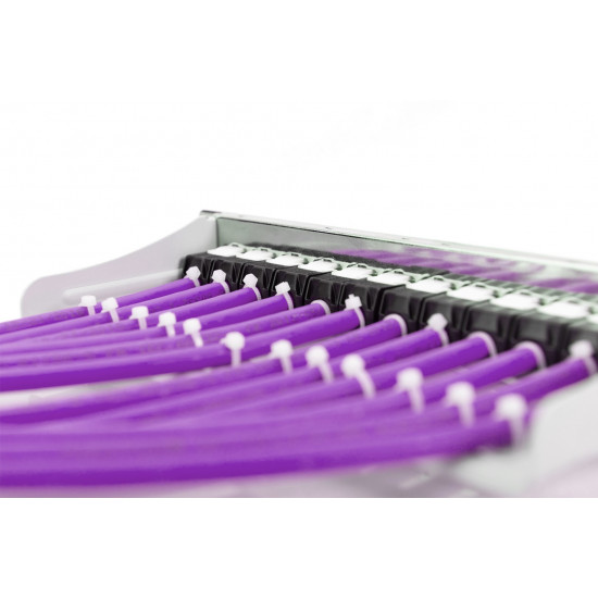 Installation cable DIGITUS cat.6, U/UTP, Dca, AWG23/1, LSOH, 305m, purple, cardboard