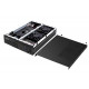 Shuttle Slim PC DH610 , S1700, 1x HDMI, 2x DP , 1x 2.5, 2x M.2, 2x LAN (Intel 1G + 2.5G), 2x COM, 24/7 permanent operation, incl. VESA