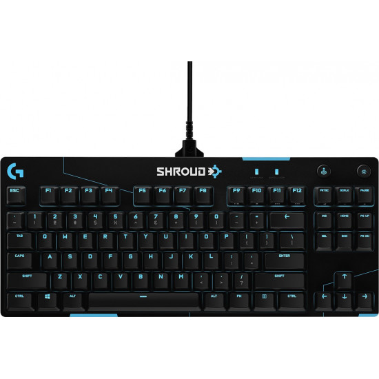 Logitech G PRO X Shroud Keyboard Black