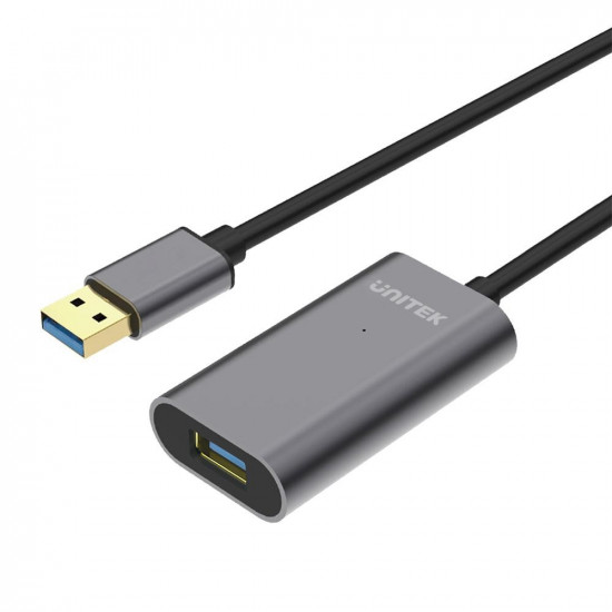 UNITEK Y-3004 USB cable USB 3.2 Gen 1 (3.1 Gen 1) 5 m USB A Grey