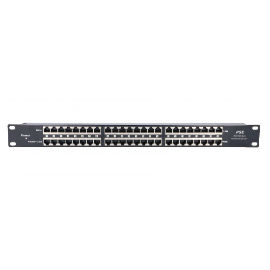 Extralink PoE Injector 24 Port 24x 100Mb/s RJ45, Rackmount