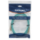 Intellinet Fiber Optic Patch Cable, OM3, LC/LC, 2m, Aqua, Duplex, Multimode, 50/125 µm, LSZH, Fibre, Lifetime Warranty, Polybag