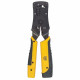 RJ45/RJ11/RJ12/RJ22 Plug Crimping Tool with Intellinet Cable Tester