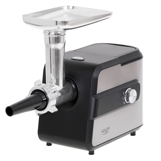 Adler AD 4813 mincer 2000 W Black, Silver