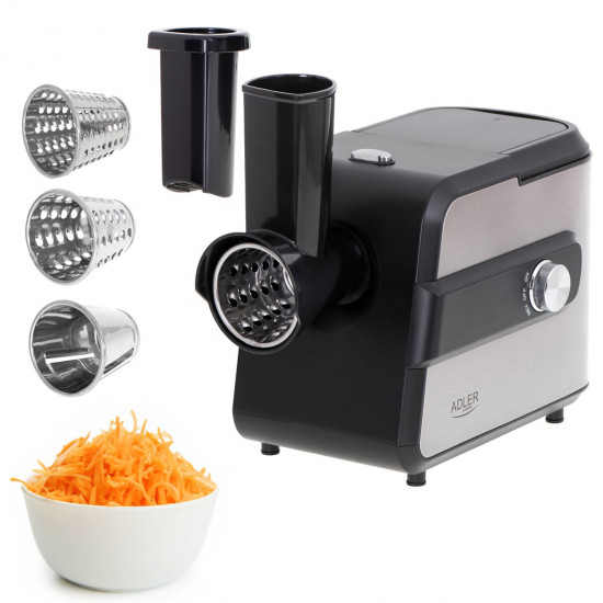 Adler AD 4813 mincer 2000 W Black, Silver