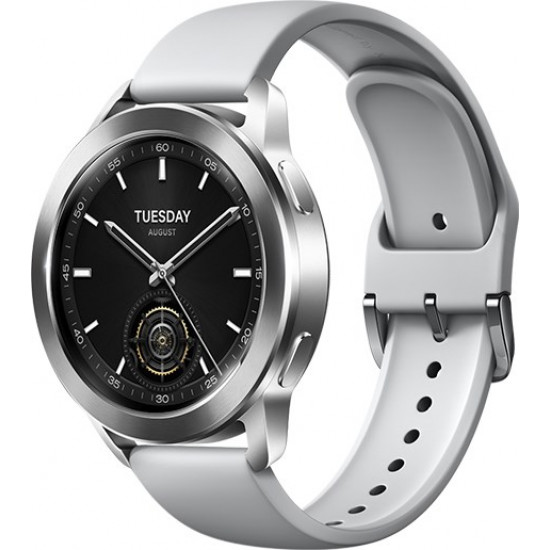 Watch S3 | Smart watch | AMOLED | 1.43” | Waterproof | Silver