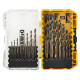 23pc Black&Gold Drill Bit Set