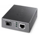 TP-LINK | 10/100 Mbps WDM Media Converter | TL-FC111A-20 | 1 x SC Fiber Port | 10/100 Mbps RJ45 Port