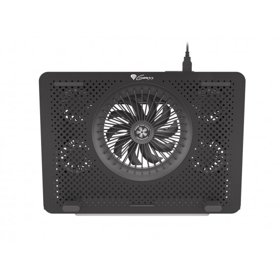 GENESIS Oxid 450 laptop cooling pad 39.6 cm (15.6) 2400 RPM Black