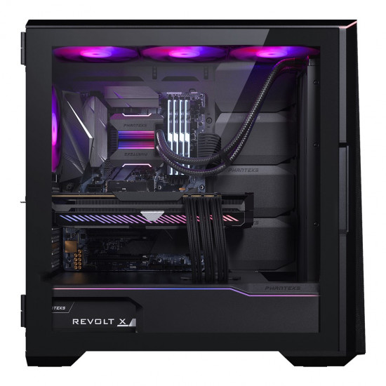 PHANTEKS Eclipse G500A D-RGB Mid-Tower, Tempered Glass - black