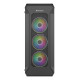 GENESIS Irid 505 ARGB Midi Tower Black, Transparent