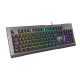 GENESIS Rhod 500 RGB keyboard Gaming USB QWERTY Portuguese Black, Silver