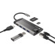 NATEC Fowler Plus USB Type-C Black, Grey