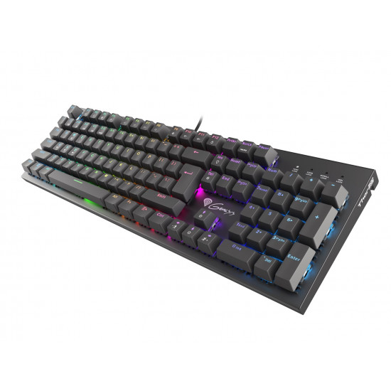 GAMING KEYBOARD GENESIS THOR 300 RGB ES MECHANICAL BACKLIGHT RED SWITCH SOFTWARE