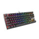 GAMING KEYBOARD GENESIS THOR 303 TKL CZ/SK RGB BACKLIGHT MECHANICAL RED BLACK HOT SWAP