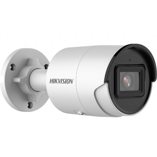 Hikvision IP Camera Powered by DARKFIGHTER DS-2CD2046G2-IU F2.8 Bullet 4 MP 2.8mm Power over Ethernet (PoE) IP67 H.265+ Micro SD, Max. 256 GB