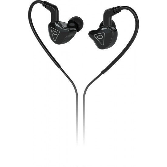 Behringer MO240 - 2-way in-ear headphones with MMCX connector - black