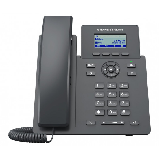 Grandstream Networks GRP2601P IP phone Black 2 lines LCD