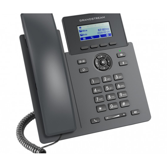 Grandstream Networks GRP2601P IP phone Black 2 lines LCD