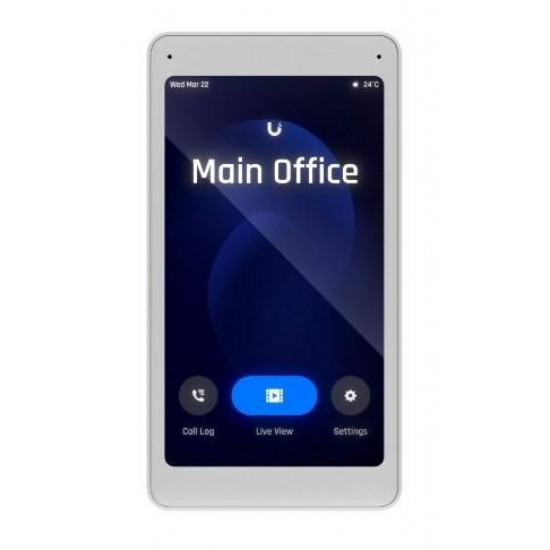 Ubiquiti UA-Intercom-Viewer | Monitor for UniFi Access door intercom | 5 touch, PoE power supply