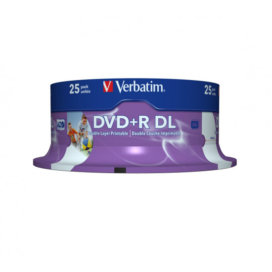 Verbatim 43667 blank DVD 8.5 GB DVD+R DL 25 pc(s)