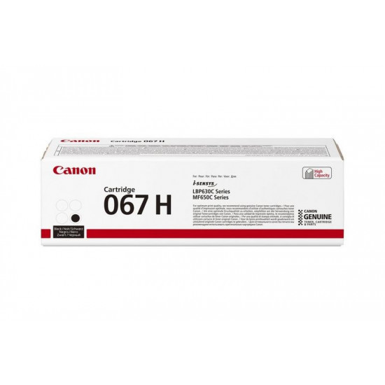 Canon 067H toner cartridge 1 pc(s) Original Black