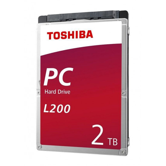 Toshiba L200 internal hard drive 2 TB 5400 RPM 128 MB 2.5 Serial ATA III