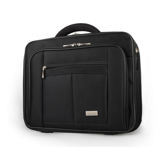 NATEC Boxer 39.6 cm (15.6) Briefcase Black